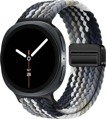 Produktbild von Magnetverschluss Nylon Armband für Samsung Galaxy Watch 8 / 8 Classic Loop Bunt