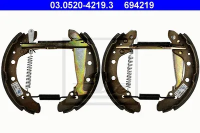 Produktbild von Ate Bremsbackensatz Hinterachse 03.0520-4219.3