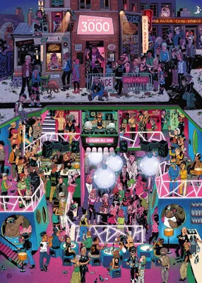 Image de HEYE Puzzle Disco 3000, 1000 pièces