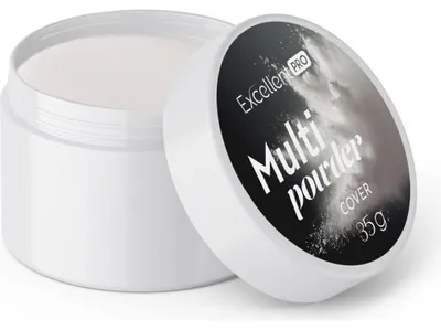 Produktbild von Excellent Excellent PRO | Acrylpulver Multi Powder Cover 35g - Nude Farbton - Hohe Haftung - Studioqualität