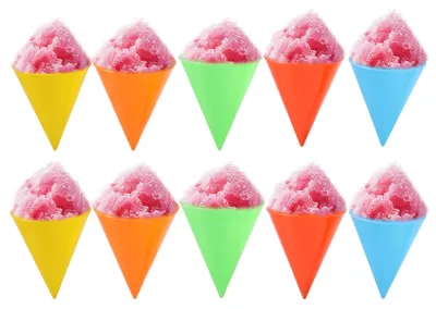 Immagine prodotto di 10 bicchieri riutilizzabili per caramelle - bicchieri di plastica per slushies