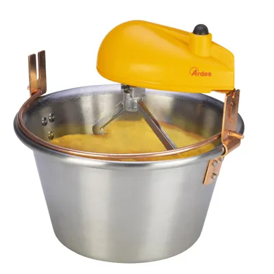 Produktbild von Ardes Polentinox AR2481 Polenta Schneebesen 3.5L Gelb Edelstahl Induktion