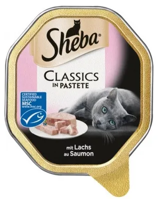 Zdjęcie produktu dla Sheba 4008429069772, Dorosły, Każda rasa, Łososiowy, 85 g