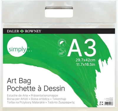 Produktbild von Daler Rowney Simply Plastiktüte A3