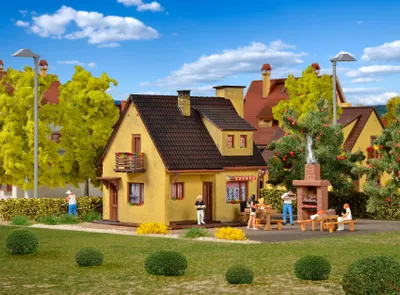 Immagine prodotto di Vollmer 49217 Kit di costruzione casa residenziale H0