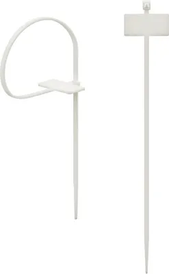 Produktbild von Hama 00221003, Kabelbinder mit Klettverschluss, Kunststoff, Natürlich/Natur, 2,5 cm, -40 - 85 °C, 100 mm