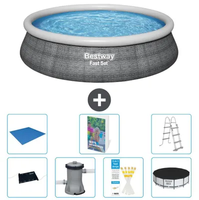 Image de Bestway Fast Set Rond - 457 x 107 cm - 8 pièces S388