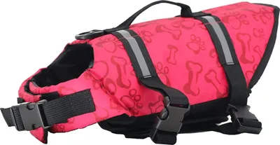 Produktbild von Schwimmwesten für große Hunde Verstellbare, Sportlicher Stil, Schwimmwesten für Haustiere mit Griff, Guter Auftrieb, Schützen Sie Hunde beim Schwimmen oder auf Paddel/Kanu/Kajaks