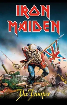 Produktbild von Iron Maiden The Trooper Flagge