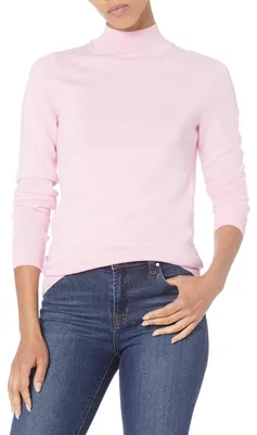 Produktbild von A. Essentials Damen Leichter Pullover mit Stehkragen (in Übergröße erhältlich),
