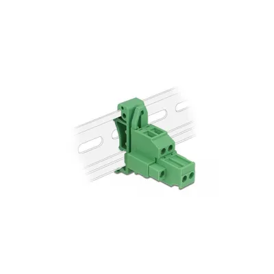 Immagine prodotto di DELOCK Terminalblock Set f. Hutschiene 2Pin m. Schraubverr.