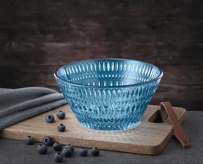 Obrázek produktu pro Nachtmann Ethno, Servírovací miska, Sklo, Modrá, Kulatý, 16,5 cm, 78 mm