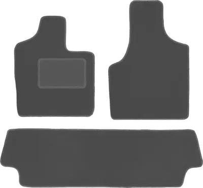 Produktbild von Graphit-Fußmatten für: Chrysler Grand Voyager III Minivan (2000-2008)