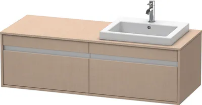 Produktbild von Duravit Waschtischunterbau KETHO 550x1400x426mm Waschtisch rechts leinen