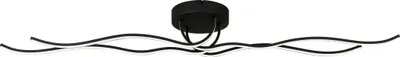 Image de Eglo 99322 RONCADE 1 LED Plafonnier 36W 1160x180mm noir blanc blanc chaud