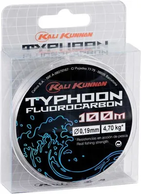 Imagen del producto de Kali Kunnan, línea de fluorocarbono, 100 metros, transparente, 0.320 mm
