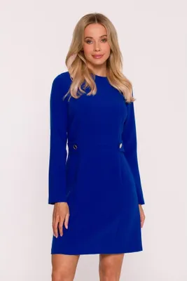 Produktbild von Stylove Minikleid für Frauen Kshitip S419 kornblumenblau XL