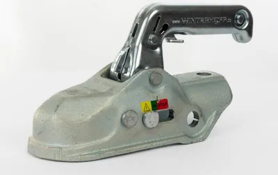 Produktbild von WINTERHOFF Kugelkupplung 50 mm, zGG 3000 kg, Rohr 50-51 mm, Stützlast 150 kg, Bohrabstand 40 mm, Bohrung 14,5 mm, Kupplungskopf Anhänger