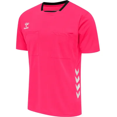 Produktbild von hummel Chevron kurzarm Schiedsrichtertrikot Herren diva pink L
