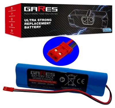 Zdjęcie produktu dla Gares Akumulator do ILIFE V80 B5 Max S5 Pro 14,4V | 14,4V 2,6 Ah Li-Ion | Mocna Bateria do Robot Sprzątający | Wydajny Zamiennik Gares®