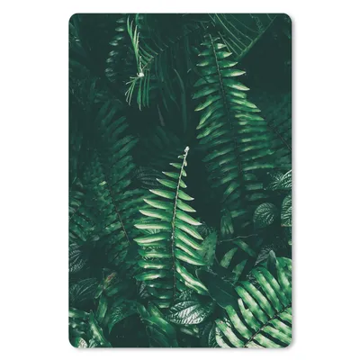 Produktbild von MuchoWow® Mauspad Mousepad Blätter - Dschungel - Natur - Tropisch - Pflanzen 40x60 cm - Mousepads - Maus Mat - Pad - Mausunterlage - Schreibtisch Accesoire