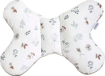 Produktbild von Simply Nature Musselin & Latte Velvet Schmetterlingskissen