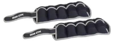Productafbeelding van Iron Gym enkel- en polsgewicht 2 kg (set van 2)