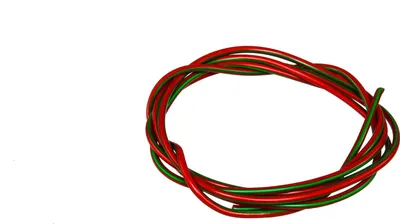 Zdjęcie produktu dla Kabel - czerwony/zielony 0,50 mm² Linia pojazdu - 1m