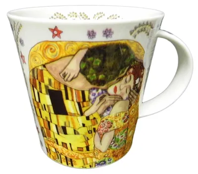 Mok Cairngorm Anbetung (Kuss) 480 ml Knochenporzellan Gold