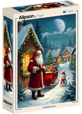 Zdjęcie produktu dla Puzzle ALIPSON, "Wigilia", 500 elementów