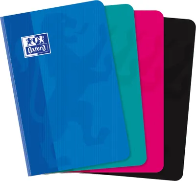 Produktbild von Oxford Notizbuch broschiert 90 x 140 mm kariert 96 Blatt