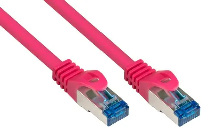 Obrázek produktu pro Alcasa Cat6a 7.5m, 7,5 m, Cat6a, S/FTP (S-STP), RJ-45, RJ-45, Purpurová
