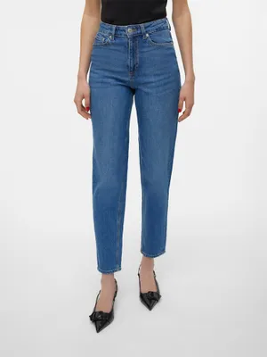 Produktbild von Vero Moda Tessa Mom Ra380 Hochtaillierte Jeans Blau 26 / 30 Frau Blau 26