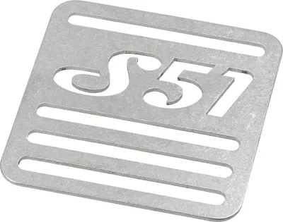 Obrázek produktu pro Prezka pro nosné popruhy, "S51", nerezová ocel - pro Simson S51