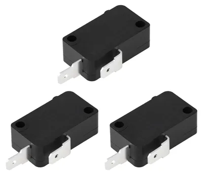 3x Mikrowellen-Türschalter KW3AT-16 16A/125V 2-Pin Schließer