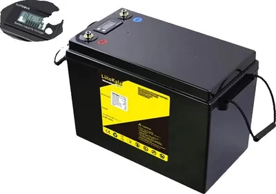 Zdjęcie produktu dla Akumulator LiFePO4, wysokie prądy rozładowania, długa żywotność, 12V 200Ah LCD