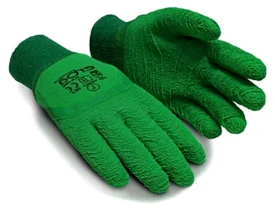 Produktbild von Robuste Gartenhandschuhe aus Baumwolle mit Latexbeschichtung in Größe L-9