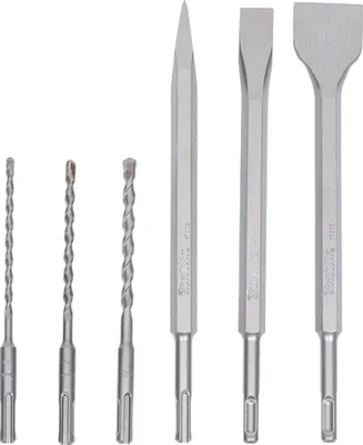Produktbild von Makita SDS+ Bohrer/Meissel-Set 6tlg