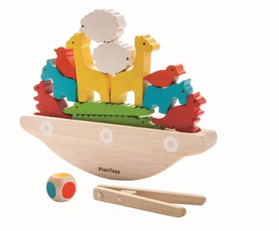 Image de PlanToys Jouet en bois Bateau en équilibre