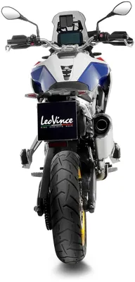 Produktbild von LeoVince Endschalldämpfer LV-14 mit Zulassung, Edelstahl, Carbon Kappe kompatibel mit BMW F 750 / 850 GS / Adventure 2018 - 2024 / BMW F 800 / 900 GS / Adventure 2024 - 2026