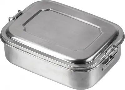 Produktbild von Lunchbox Stainless Steel - 18 x 14 x 6,5 cm