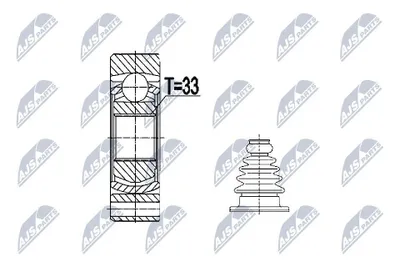 Image de Jeu de joints, arbre d'entraînement