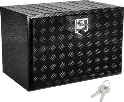 Zdjęcie produktu dla Skrzynia narzędziowa podwoziowa aluminiowa 91×61×61cm wodoodporna zamek