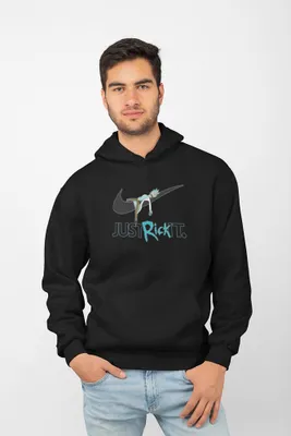 Produktbild von D&B Uni Hoodie MO00050 Rick And Morty Schwarz-Größe M