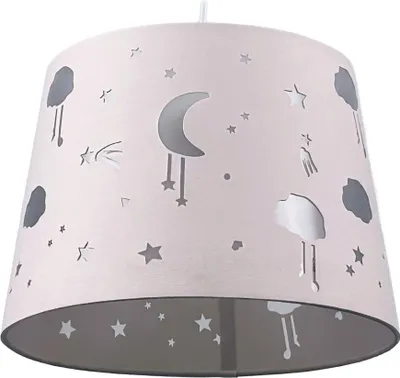 Image de Lampe suspendue pour chambre d'enfant - Motif ciel nocturne