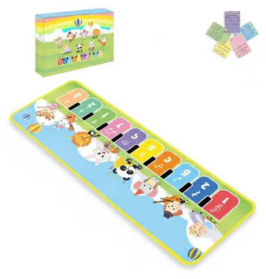 Image de InAndOutdoorMatch - Tapis de piano interactif - 8 animaux - 10 mélodies, Image générée par une IA