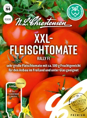 Produktbild von XXL - Fleischtomate Rally F1 | Fleischtomatensamen von N.L. Chrestensen