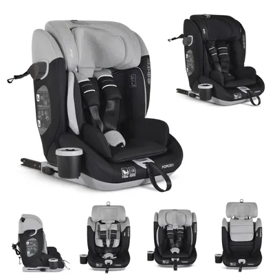 Produktbild von Cangaroo Autositz Force Grey Isofix 76-150 cm i-Size 111407