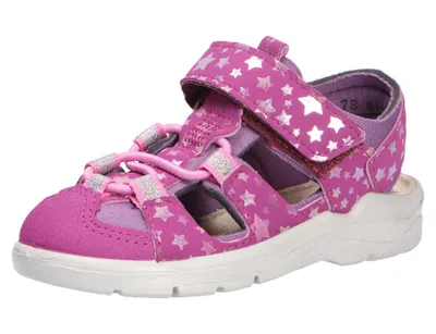 Produktbild von Ricosta Mädchen Lauflernsandale, rosa/pink(violettcassis (373)), Gr. 22
