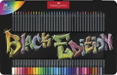 Obrázok produktu pre Faber-Castell 116437, Mäkké, Viacfarebný, 36 kusov